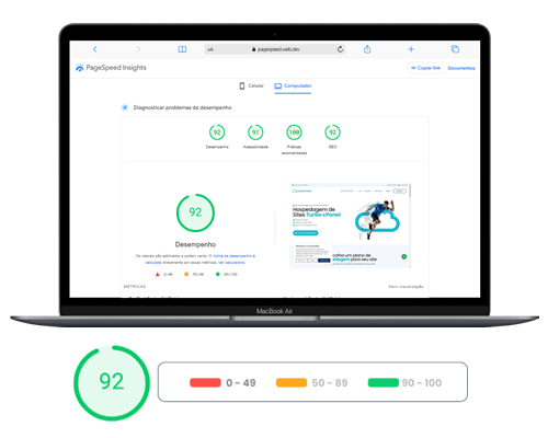 Maior desempenho para seu site